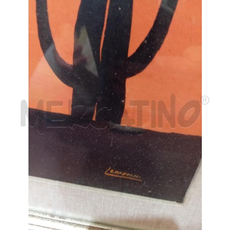 QUADRO LUCIANO CAPECCHI CACTUS | Mercatino dell'Usato Montemurlo 2