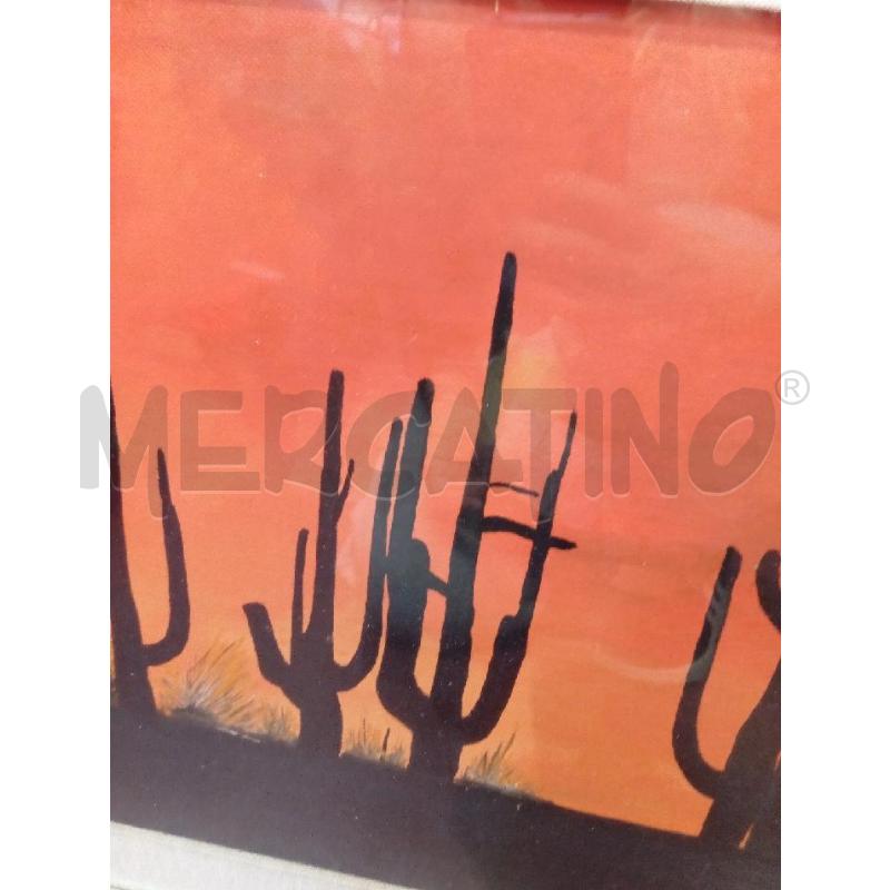QUADRO LUCIANO CAPECCHI CACTUS | Mercatino dell'Usato Montemurlo 3