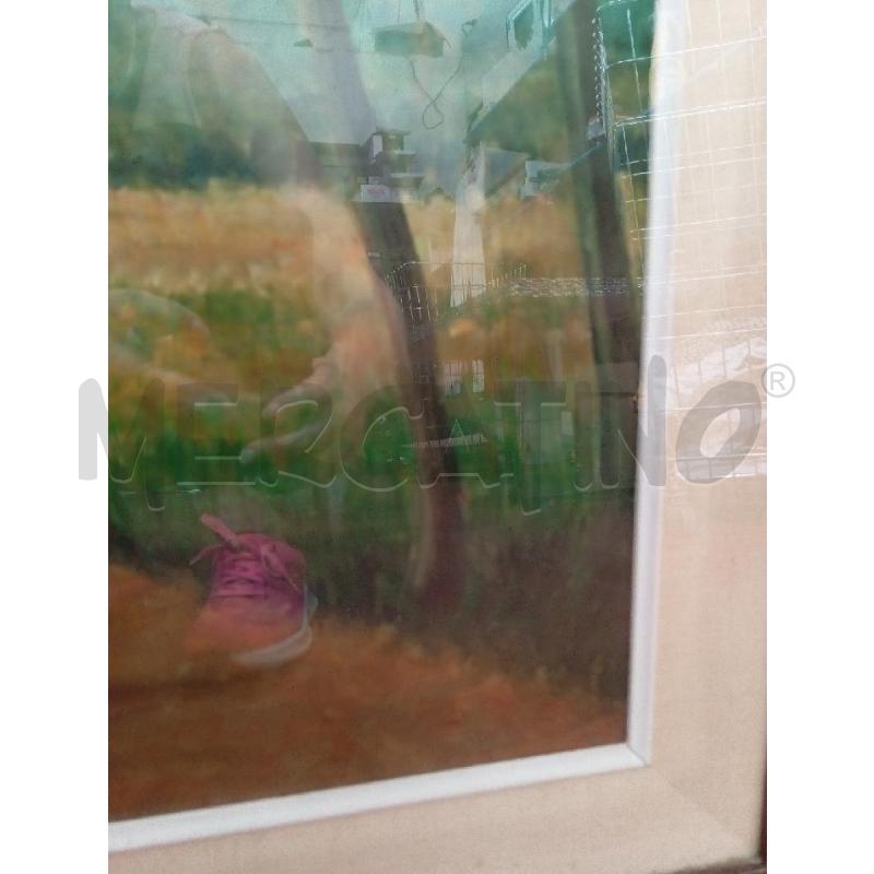 QUADRO UOMO NEL CAMPO ARATRO BORETTI | Mercatino dell'Usato Montemurlo 3