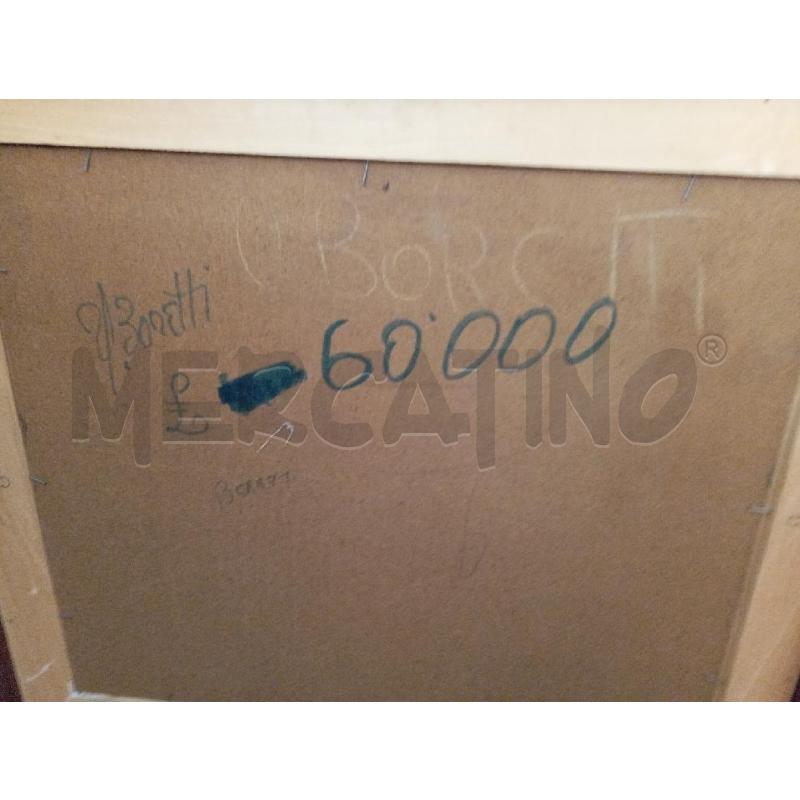 QUADRO UOMO NEL CAMPO ARATRO BORETTI | Mercatino dell'Usato Montemurlo 4