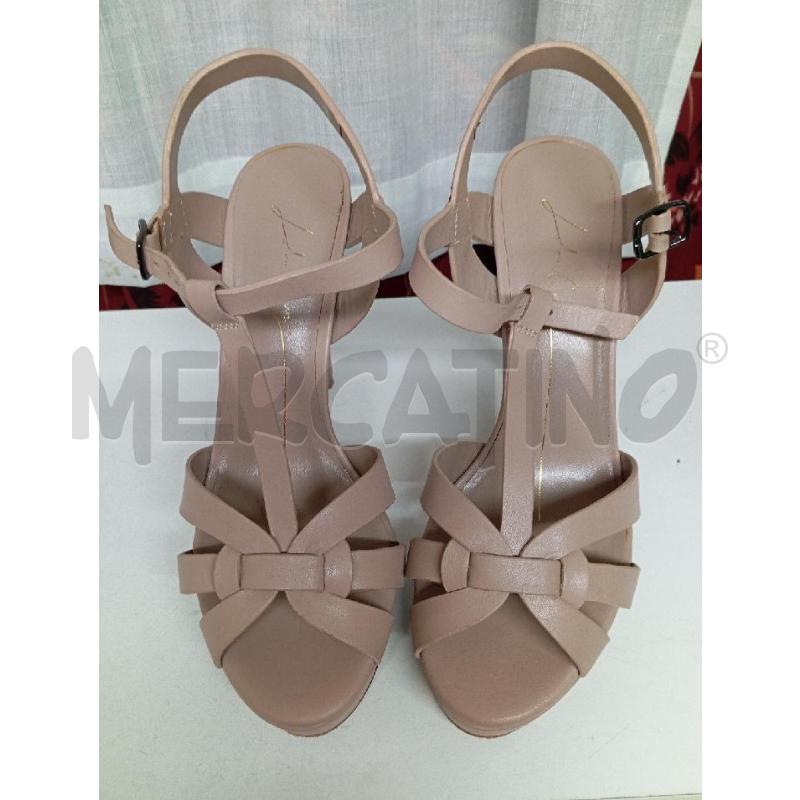 SANDALI DONNA LOLA CRUZ ROSA CON TACCO | Mercatino dell'Usato Montemurlo 1