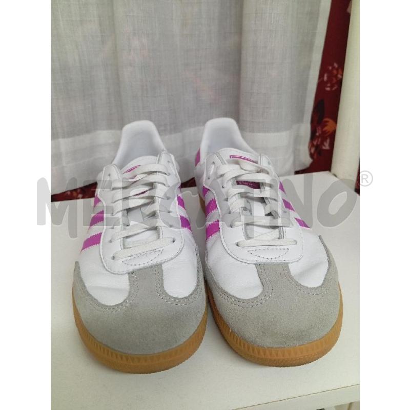 SCARPE DONNA ADIDAS SAMBA BIANCO FUXIA | Mercatino dell'Usato Montemurlo 2