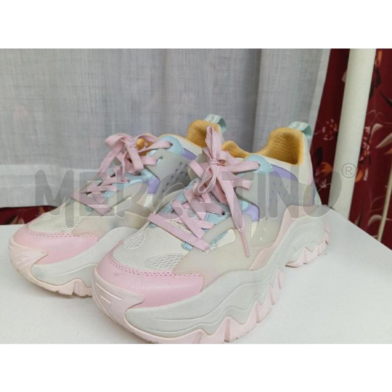 SCARPE DONNA BUFFALO LILLA ROSA | Mercatino dell'Usato Montemurlo 1