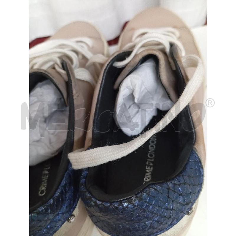SCARPE DONNA CRIME LONDON BEIGE TALLONE BLU | Mercatino dell'Usato Montemurlo 4