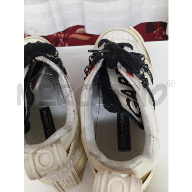 SCARPE DONNA DOLCE & GABBANA BEIGE SCRITTE NERE | Mercatino dell'Usato Montemurlo 3