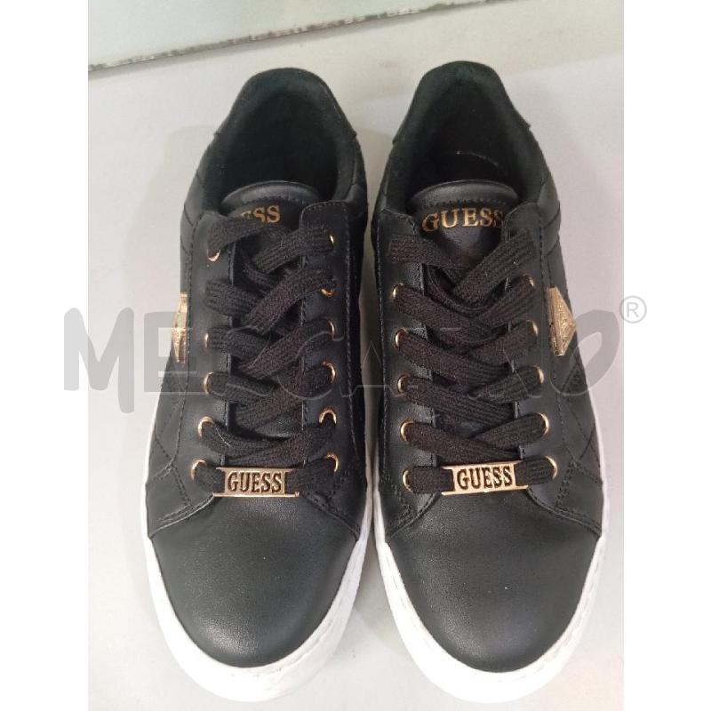 SCARPE DONNA GUESS NERE E ORO | Mercatino dell'Usato Montemurlo 1