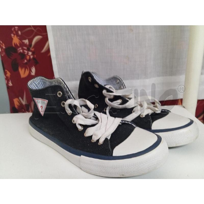 SCARPE DONNA GUESS NERE TELA | Mercatino dell'Usato Montemurlo 1