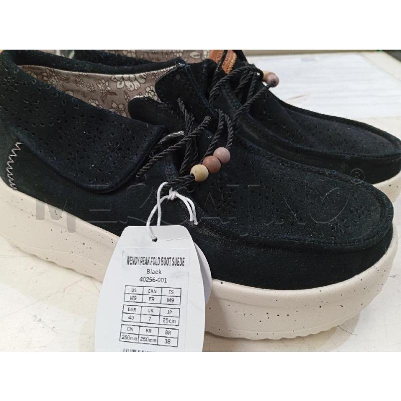 SCARPE DONNA HEY DUDE NUOVE NERI | Mercatino dell'Usato Montemurlo 2