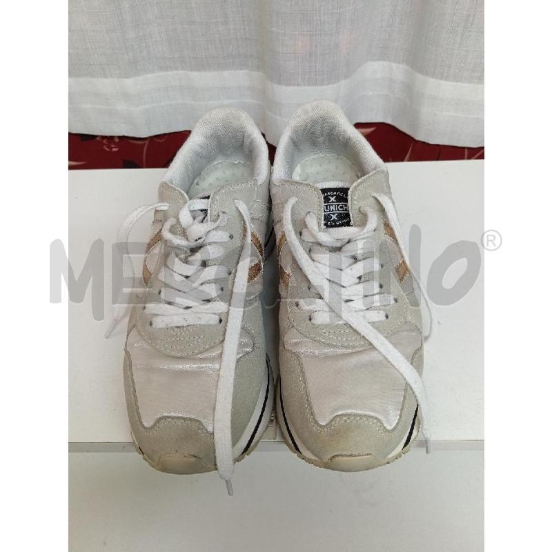 SCARPE DONNA MUNICH BIANCO BEIGE | Mercatino dell'Usato Montemurlo 1