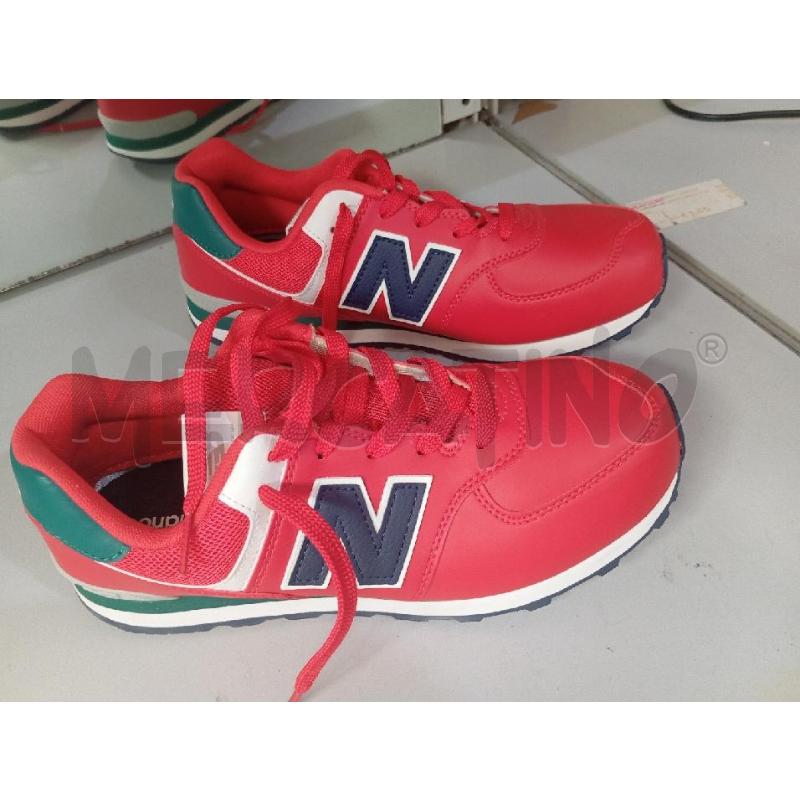SCARPE DONNA NEW BALANCE ROSSE E BLU  | Mercatino dell'Usato Montemurlo 1