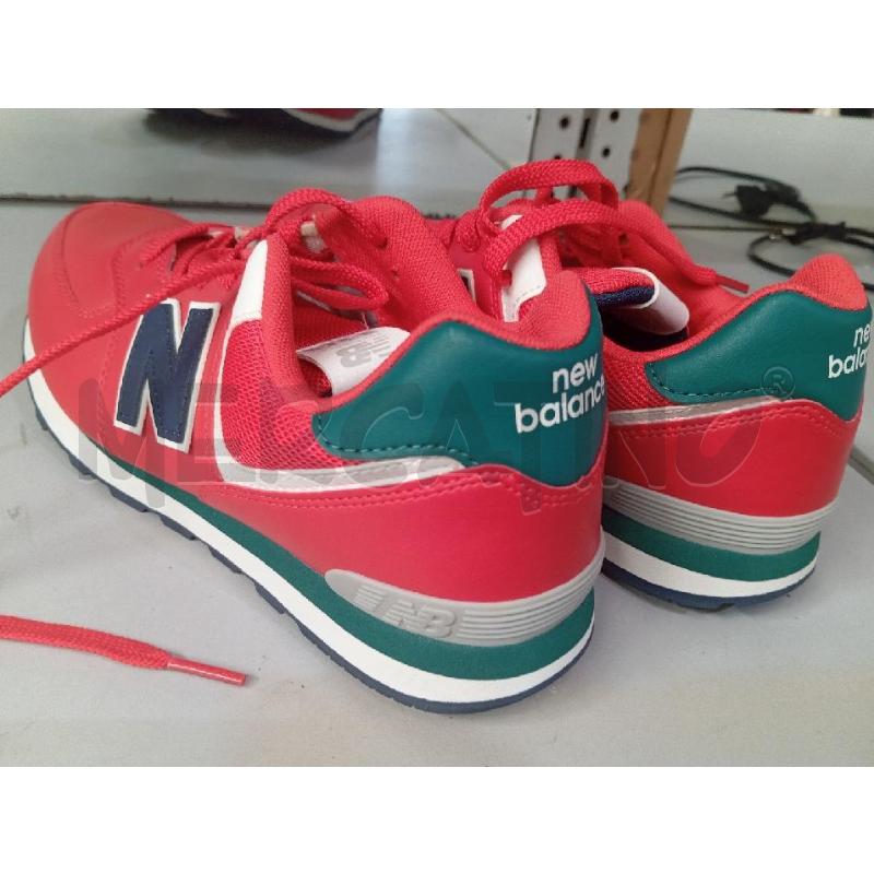 SCARPE DONNA NEW BALANCE ROSSE E BLU  | Mercatino dell'Usato Montemurlo 2