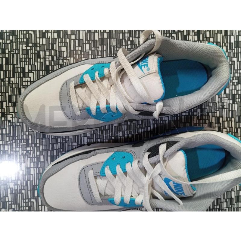 SCARPE DONNA NIKE AIR CELESTI E GRIGIE | Mercatino dell'Usato Montemurlo 1