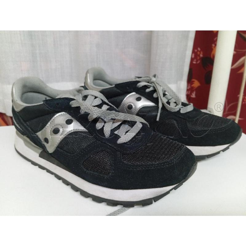 SCARPE DONNA SAUCONY NERO ARGENTATO  | Mercatino dell'Usato Montemurlo 1