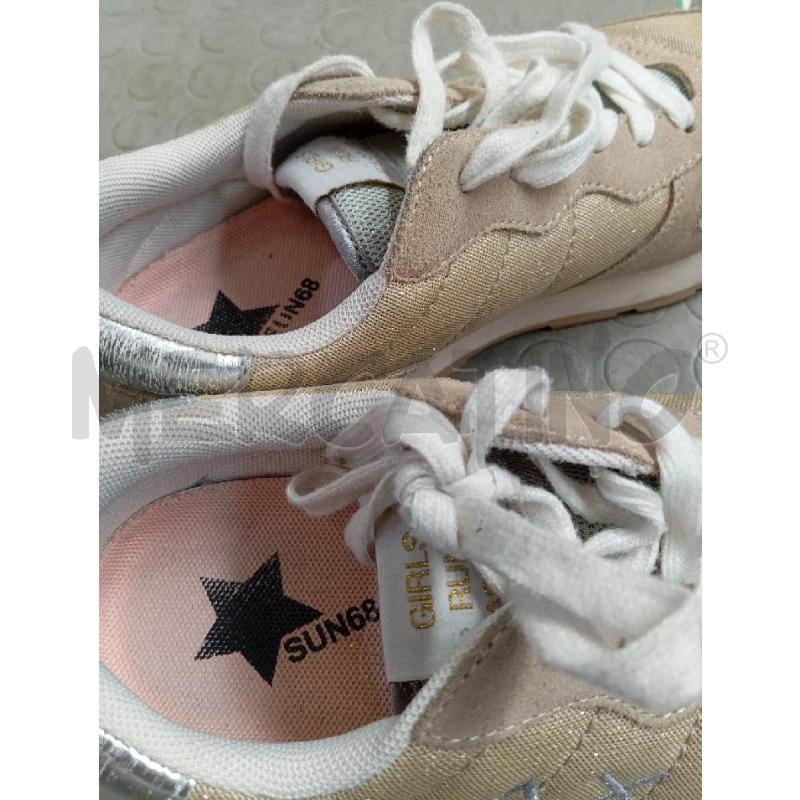 SCARPE DONNA SUN68 DORATO LUREX | Mercatino dell'Usato Montemurlo 3