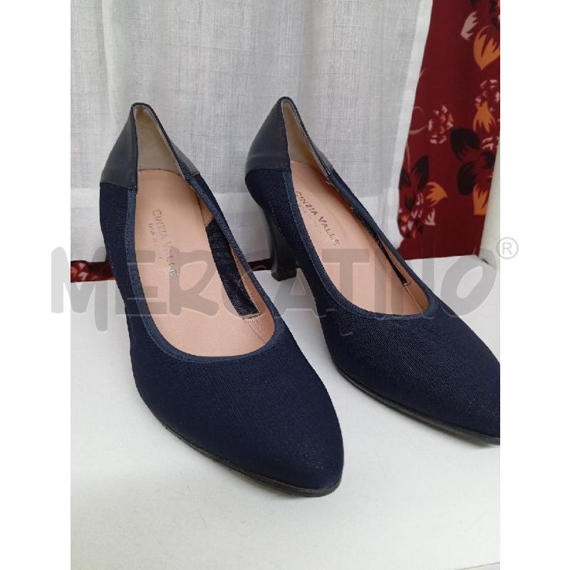 SCARPE TACCHI CINZIA VALLE BLU | Mercatino dell'Usato Montemurlo 1