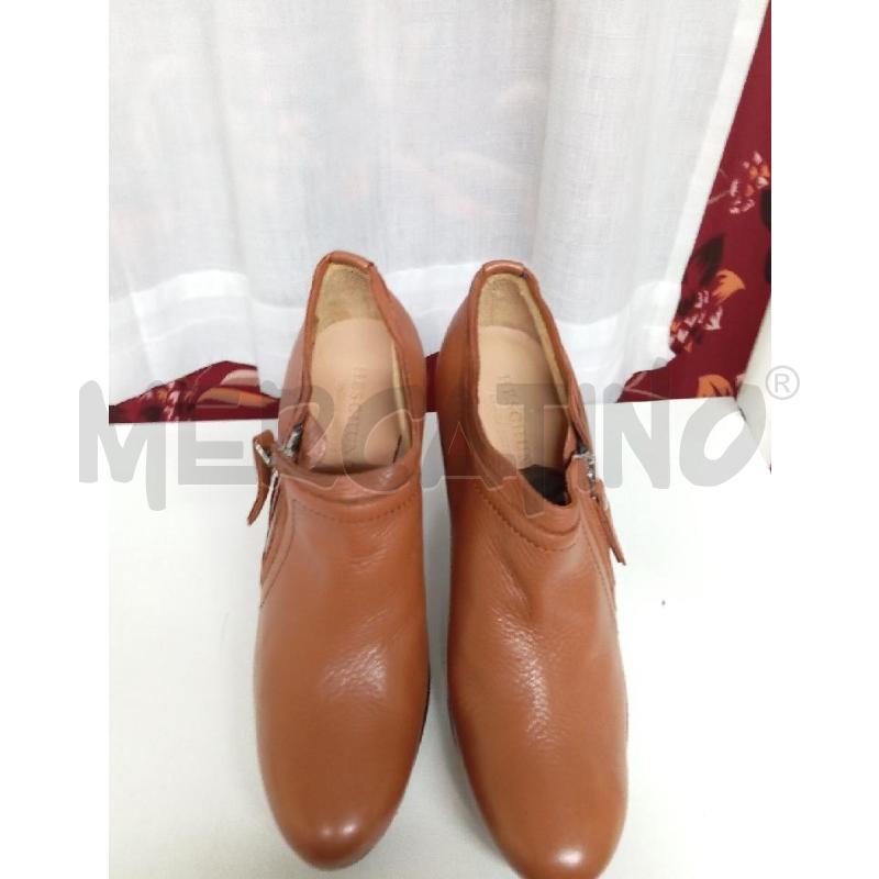 SCARPE TACCHI HESCHUNG MARRONE  | Mercatino dell'Usato Montemurlo 1