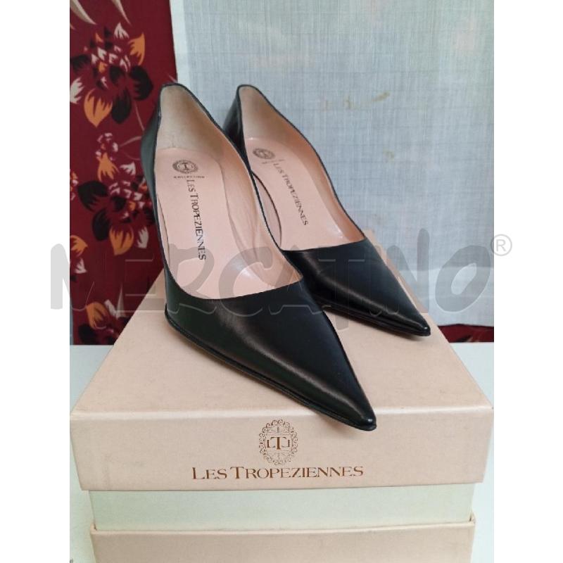 SCARPE TACCHI LES TROPEZIENNES NERO  | Mercatino dell'Usato Montemurlo 1