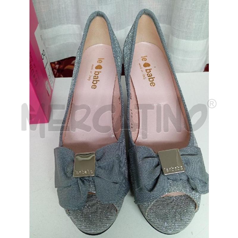 SCARPE TACCHI LE BABE ARGENTO  | Mercatino dell'Usato Montemurlo 2