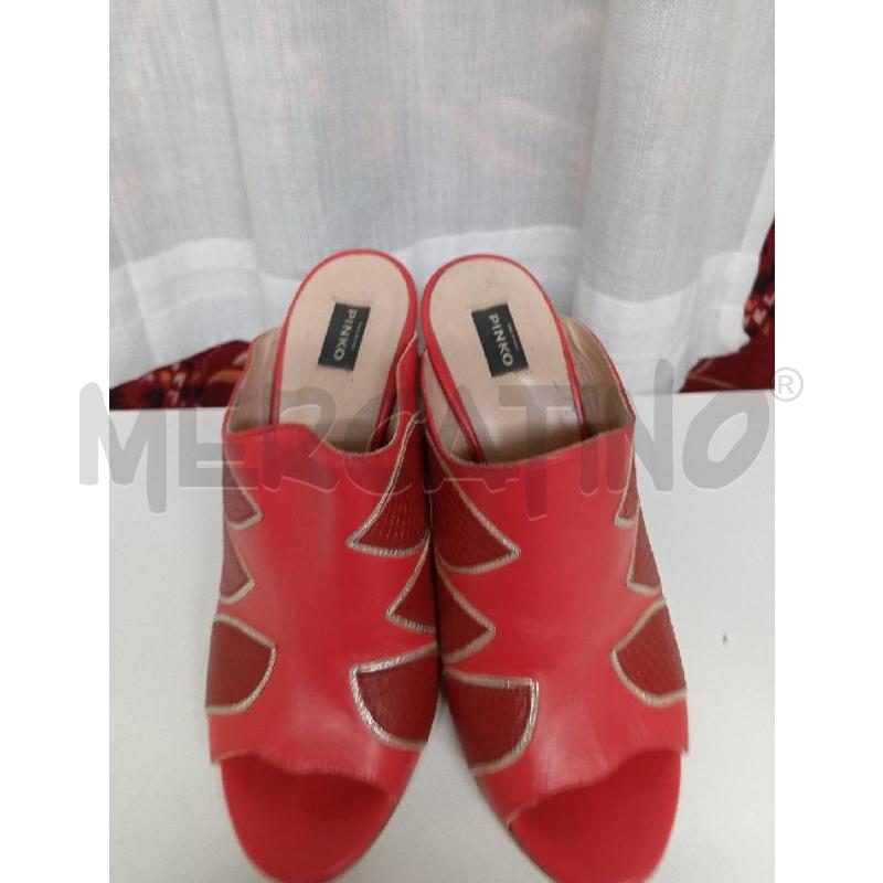 SCARPE TACCHI PINKO ROSSO | Mercatino dell'Usato Montemurlo 1