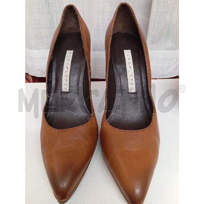 SCARPE TACCHI PURA LOPEZ MARRONE | Mercatino dell'Usato Montemurlo 1