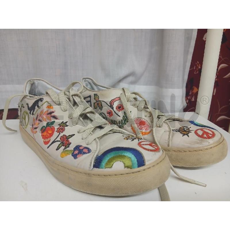 SCARPE UOMO PAUL SMITH BEIGE DISEGNI VARI  | Mercatino dell'Usato Montemurlo 1