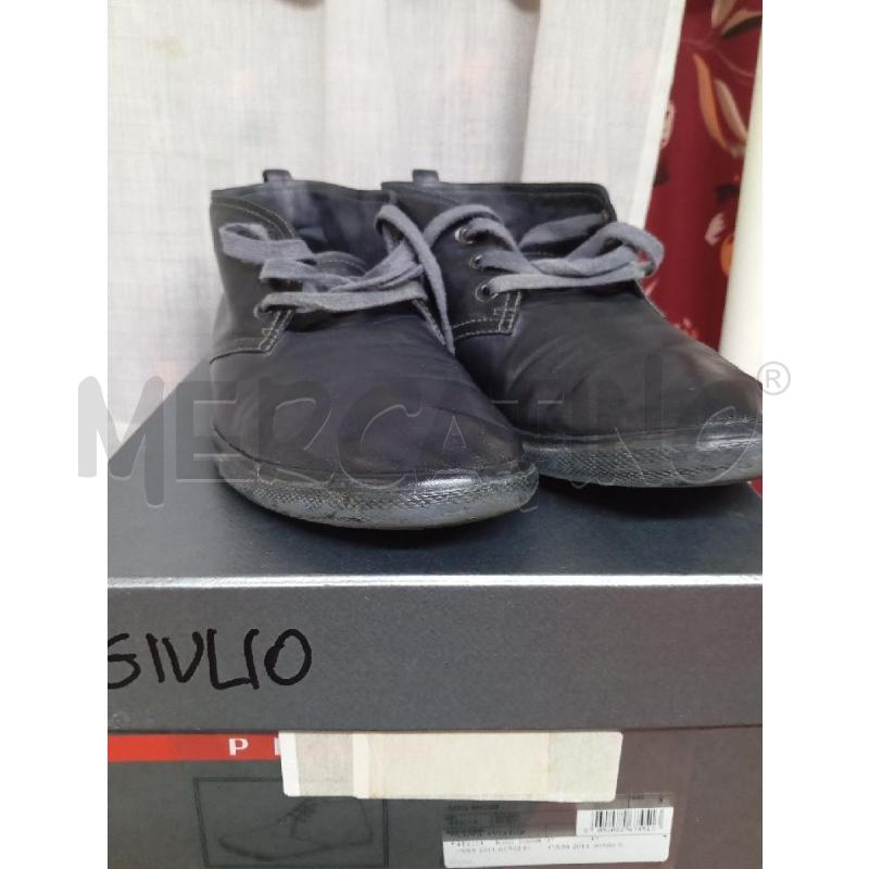 SCARPE UOMO PRADA NERE PELLE MORBIDA (NON PERFETTE) | Mercatino dell'Usato Montemurlo 1