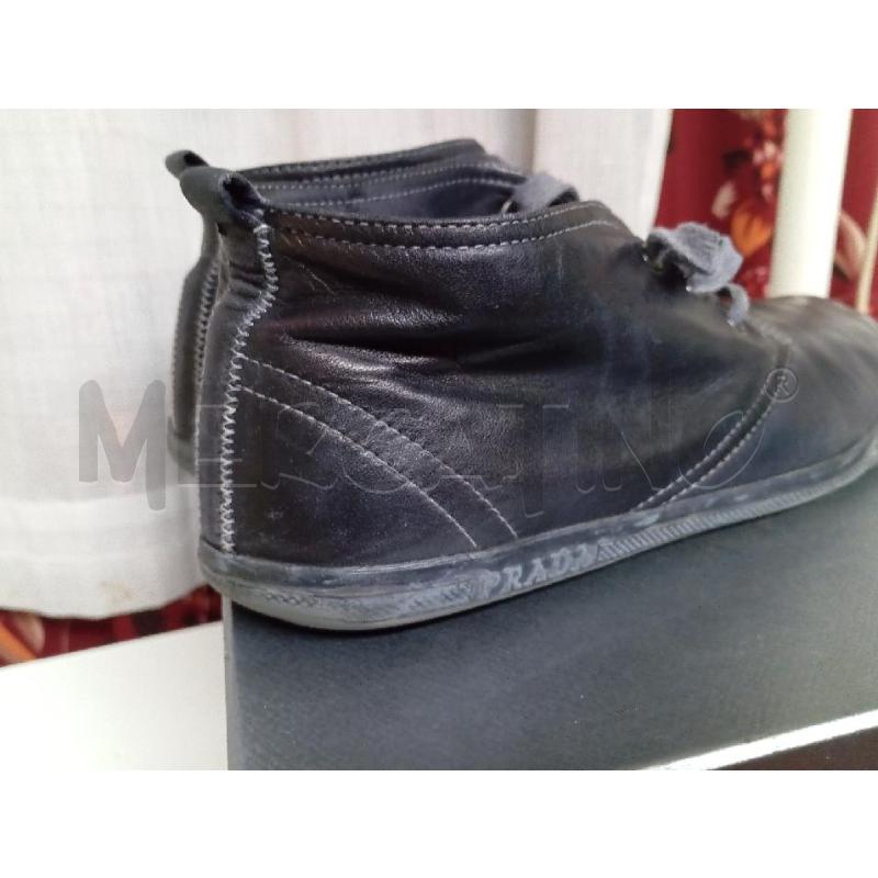 SCARPE UOMO PRADA NERE PELLE MORBIDA (NON PERFETTE) | Mercatino dell'Usato Montemurlo 3