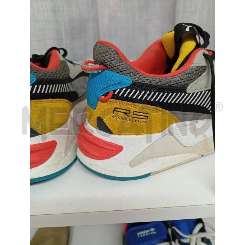 SCARPE UOMO PUMA SYSTEM CELESTE GRIGIO | Mercatino dell'Usato Montemurlo 3