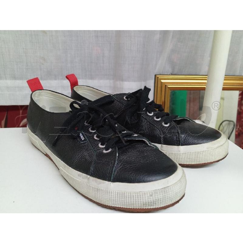 SCARPE UOMO SUPERGA NERE | Mercatino dell'Usato Montemurlo 1