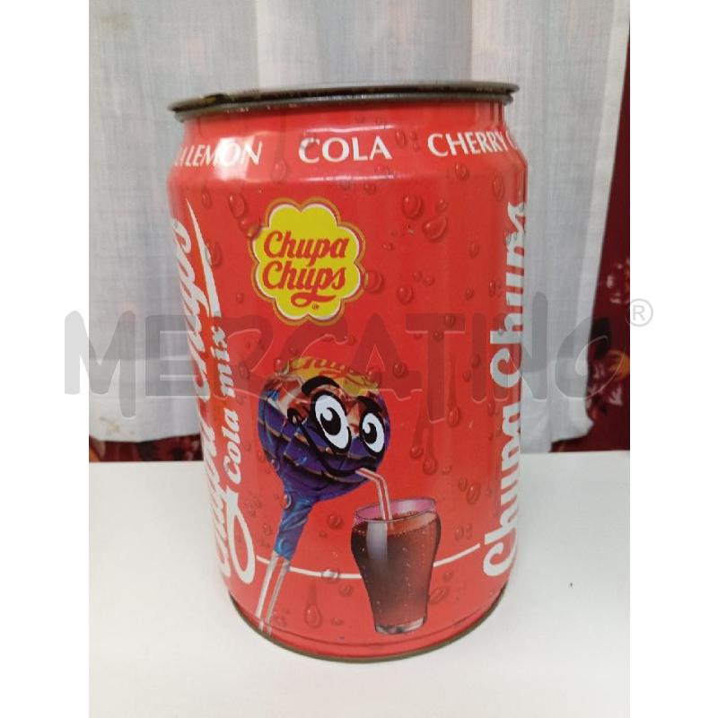 SCATOLA LATTA CHUPA CHUPS | Mercatino dell'Usato Montemurlo 1