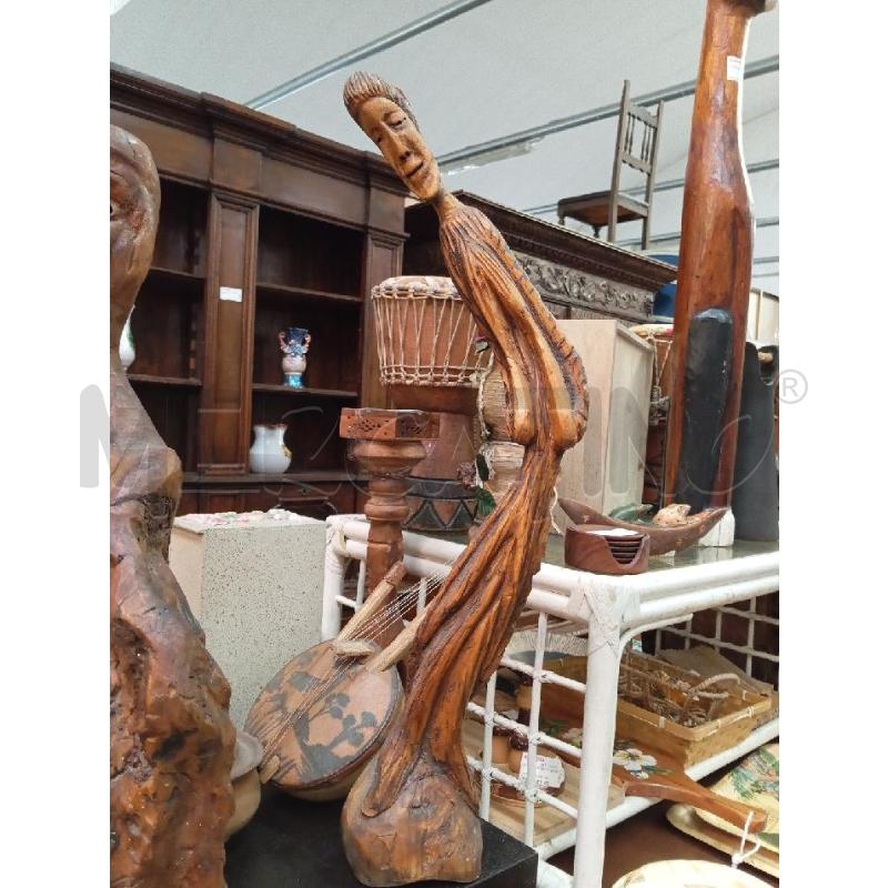 SCULTURA DI LEGNO PERRINO | Mercatino dell'Usato Montemurlo 1