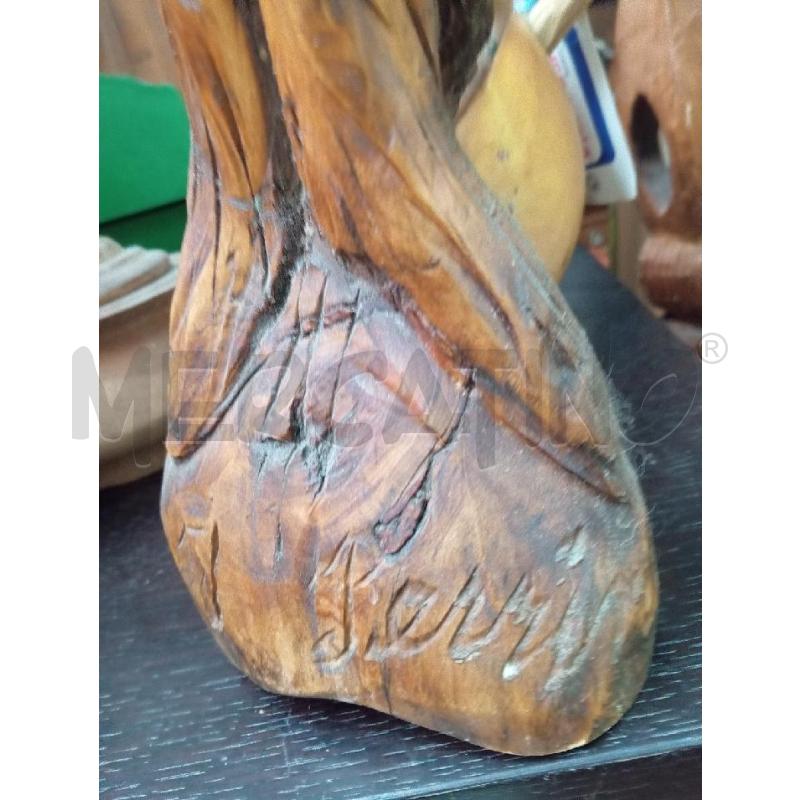SCULTURA DI LEGNO PERRINO | Mercatino dell'Usato Montemurlo 2
