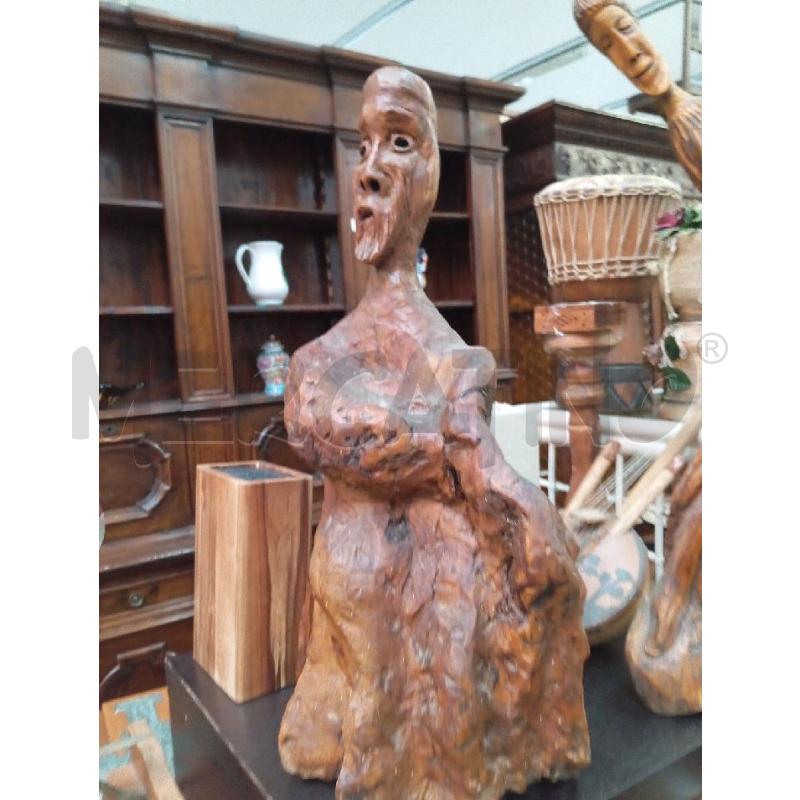 SCULTURA DI LEGNO PERRINO  | Mercatino dell'Usato Montemurlo 1
