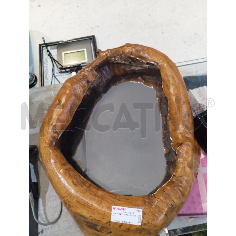 SPECCHIO CORNICE LEGNO | Mercatino dell'Usato Montemurlo 1