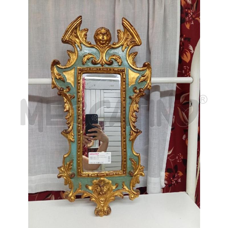 SPECCHIO STILE ROCOCO CON ANGELO | Mercatino dell'Usato Montemurlo 1