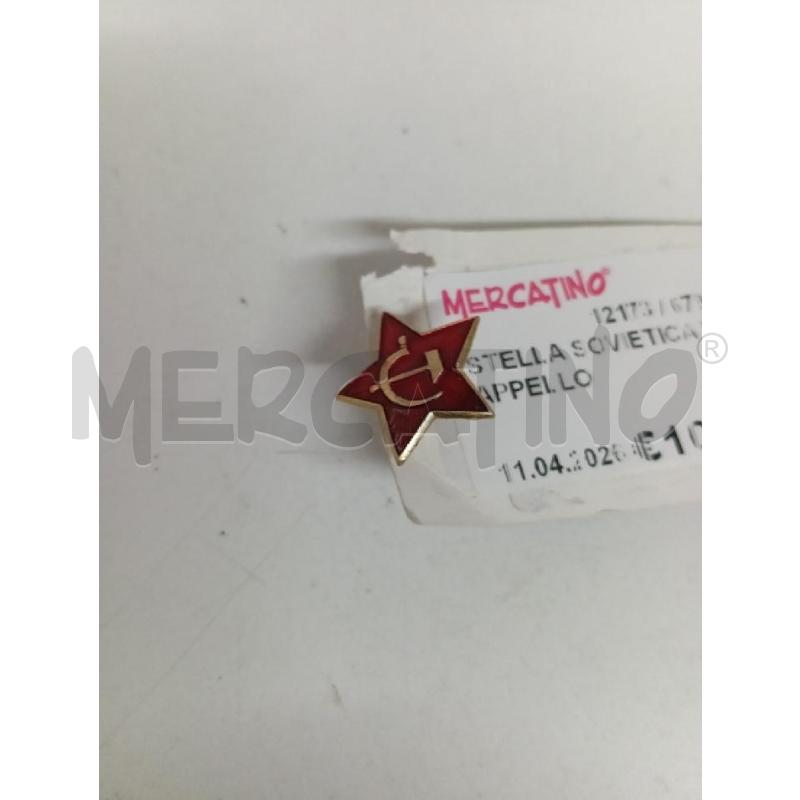 STELLA SOVIETICA DA CAPPELLO | Mercatino dell'Usato Montemurlo 2