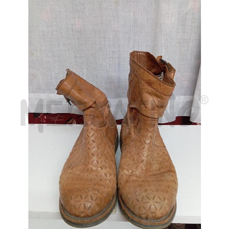 STIVALETTI DONNA BIKKEMBERGS MARRONE CHIARO | Mercatino dell'Usato Montemurlo 1