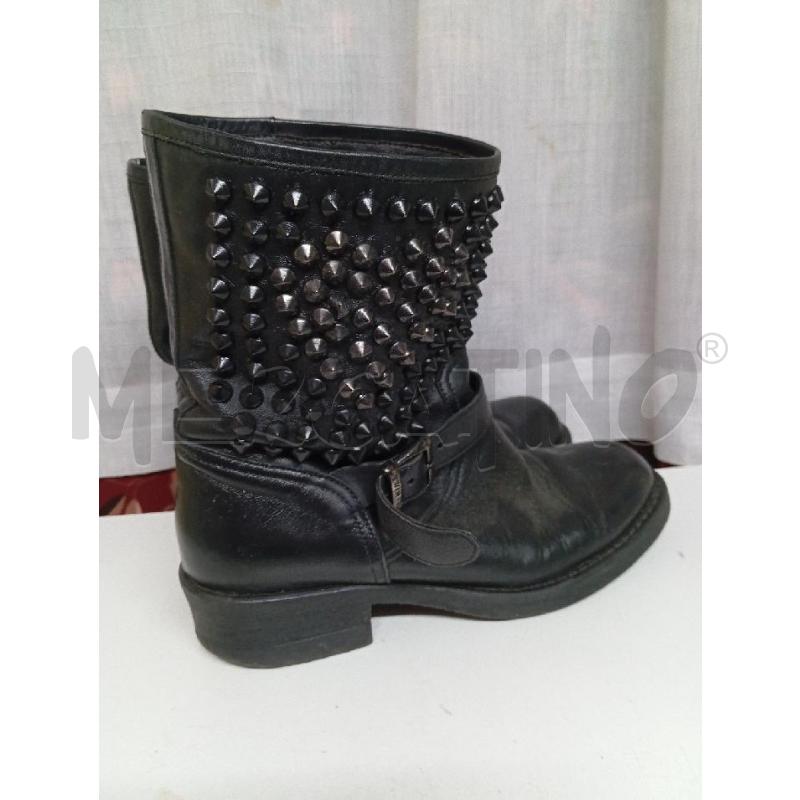 STIVALETTI DONNA TWINSET NERO BORCHIE | Mercatino dell'Usato Montemurlo 2