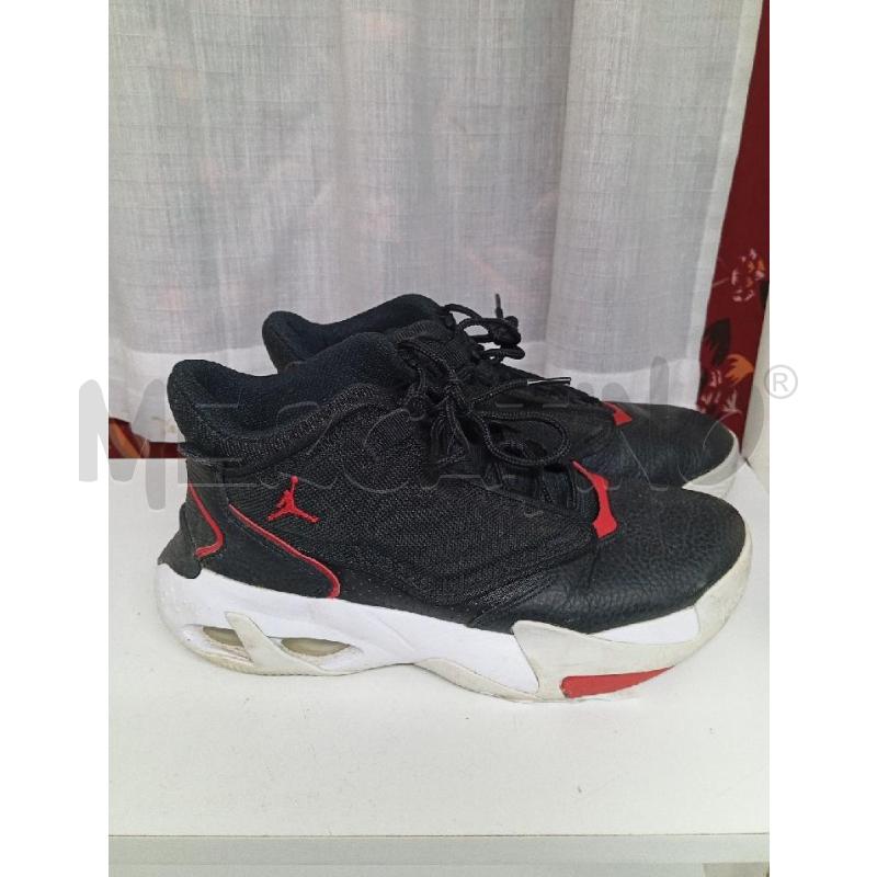 STIVALETTI UOMO NIKE JORDAN NERE E ROSSE IN PELLE | Mercatino dell'Usato Montemurlo 2