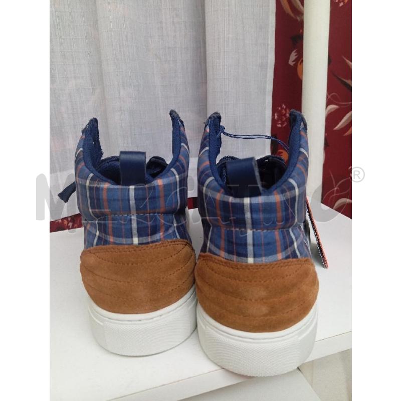 STIVALETTI UOMO TRUSSARDI JEANS BLU QUADRI | Mercatino dell'Usato Montemurlo 3