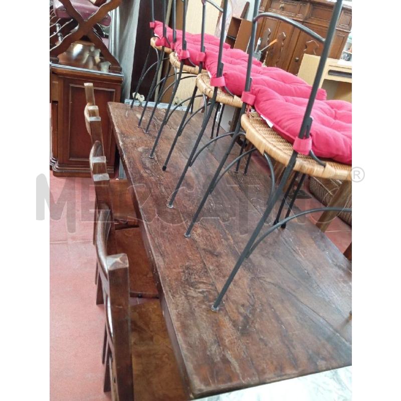 TAVOLO LEGNO MASSELLO | Mercatino dell'Usato Montemurlo 1