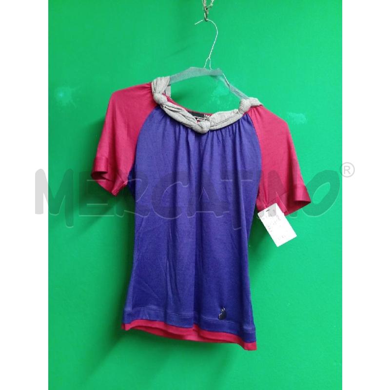 T SHIRT DONNA MOSCHINO VIOLA  | Mercatino dell'Usato Montemurlo 1