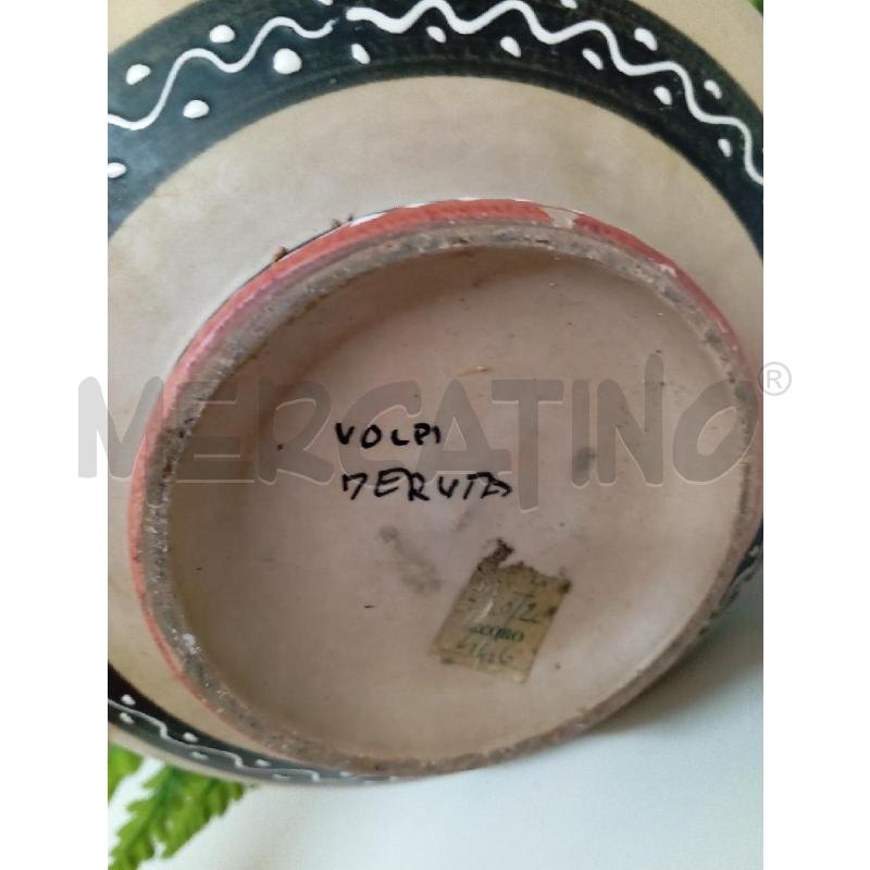 VASO VOLPI DERUTA FIORI | Mercatino dell'Usato Montemurlo 3