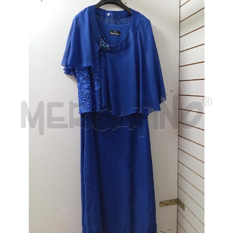 VESTITO DONNA DA CERIMONIA PAOLA FONTI CELESTE  | Mercatino dell'Usato Montemurlo 1