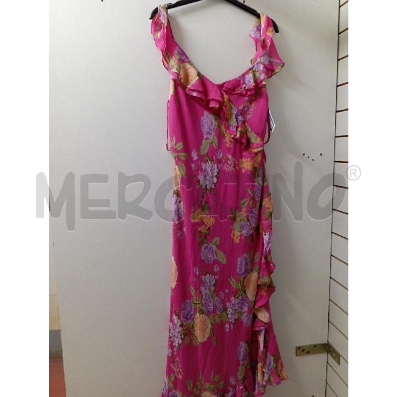 VESTITO DONNA LUISA SPAGNOLI FUXIA FIORI | Mercatino dell'Usato Montemurlo 1