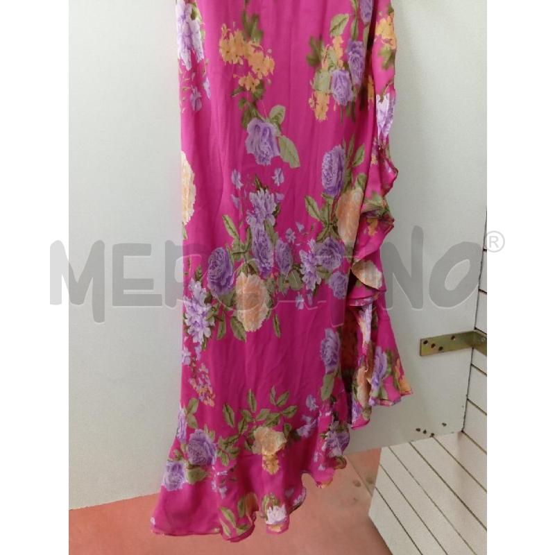 VESTITO DONNA LUISA SPAGNOLI FUXIA FIORI | Mercatino dell'Usato Montemurlo 2