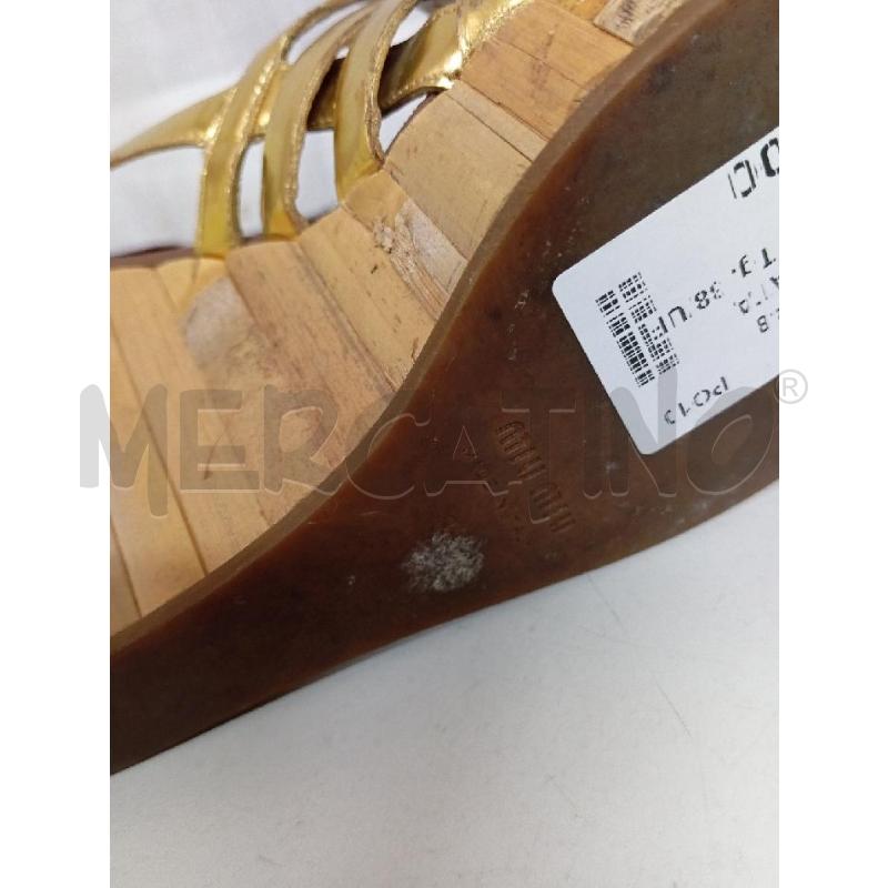 ZEPPA MIU MIU DORATA ZEPPA BACCHETTE | Mercatino dell'Usato Montemurlo 4