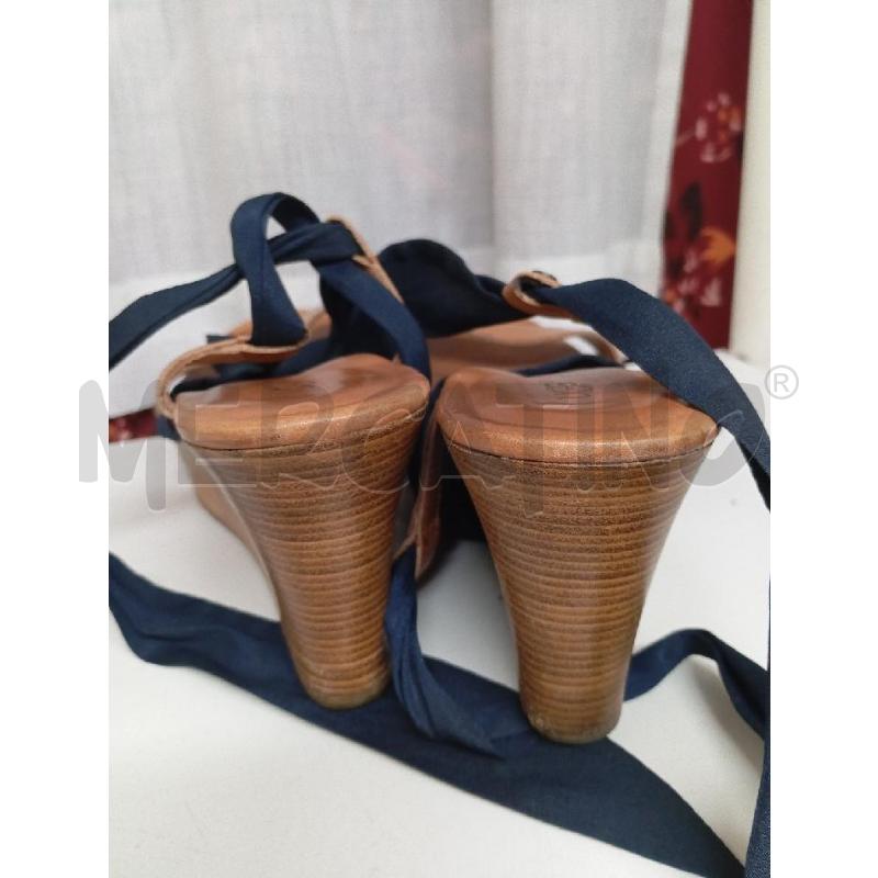 ZEPPA UGG MARRONE LACCI BLU | Mercatino dell'Usato Montemurlo 4