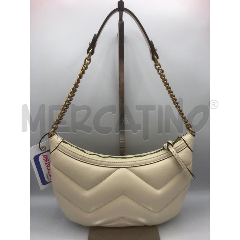 BORSA DONNA BIANCA SPALLA GUCCI | Mercatino dell'Usato Prato mercato nuovo 2