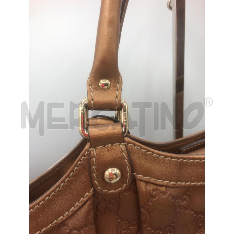 BORSA DONNA PELLE BRONZO GUCCI | Mercatino dell'Usato Prato mercato nuovo 3